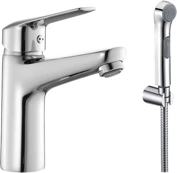 Смеситель с гигиеническим душем IDDIS Torr хром - фото 1