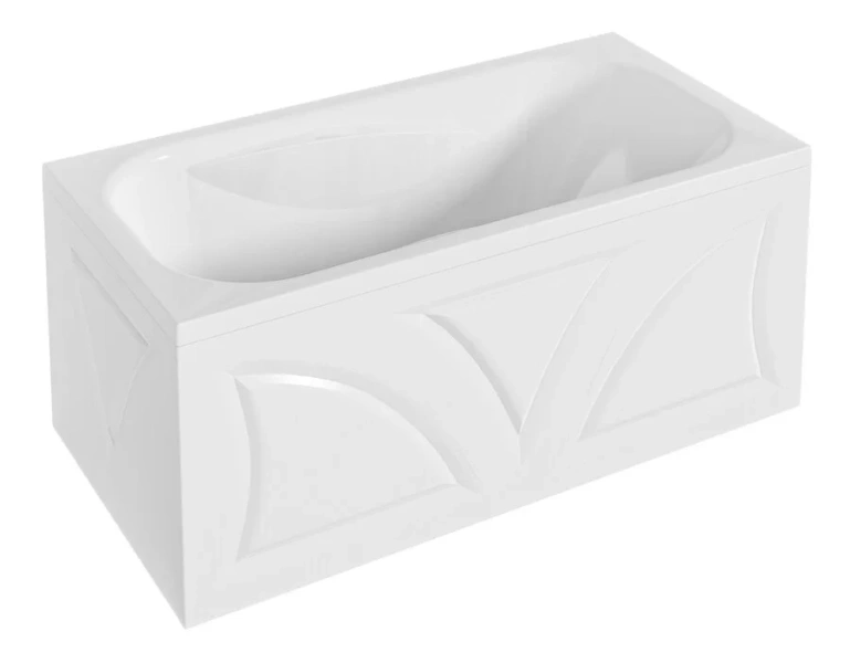 Ванна акриловая 1Marka Classic 140х70 см приставная - фото 3