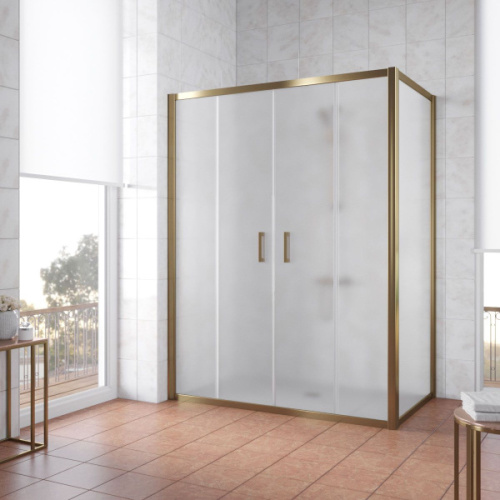 Душевой уголок стекло сатин Vegas-glass Z2P+ZPV 190х80 10 - фото 9