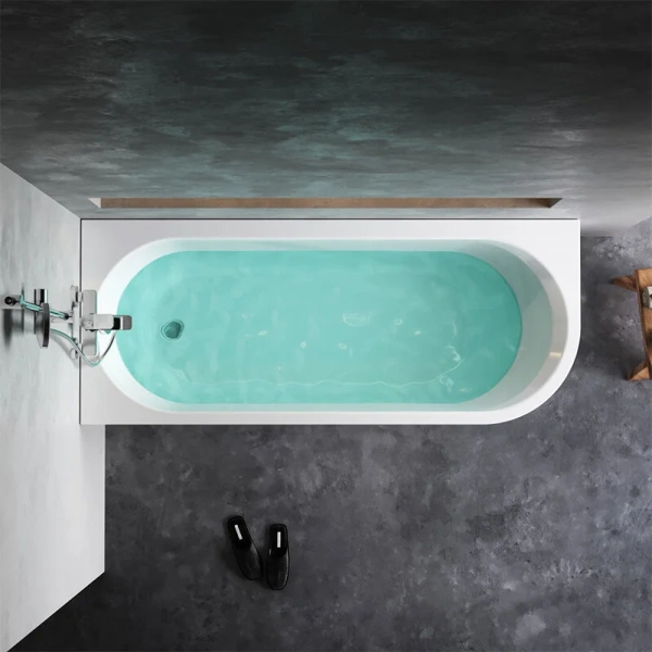 Ванна акриловая Am.Pm X-Joy 170х70 см правосторонняя, угловые - фото 7