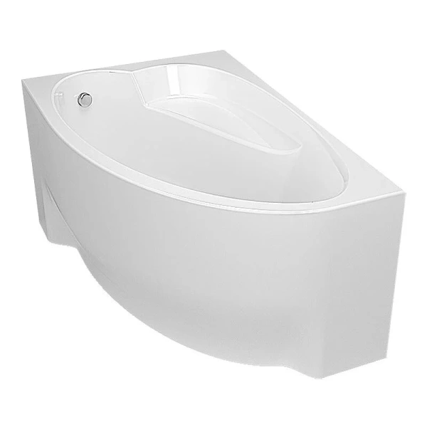 Ванна акриловая Alex Baitler Nero, 160 x 100 см, левая/правая, цвет SuperWhite, NERO L/R 160*100, без гидромассажа, недорогие - фото 5