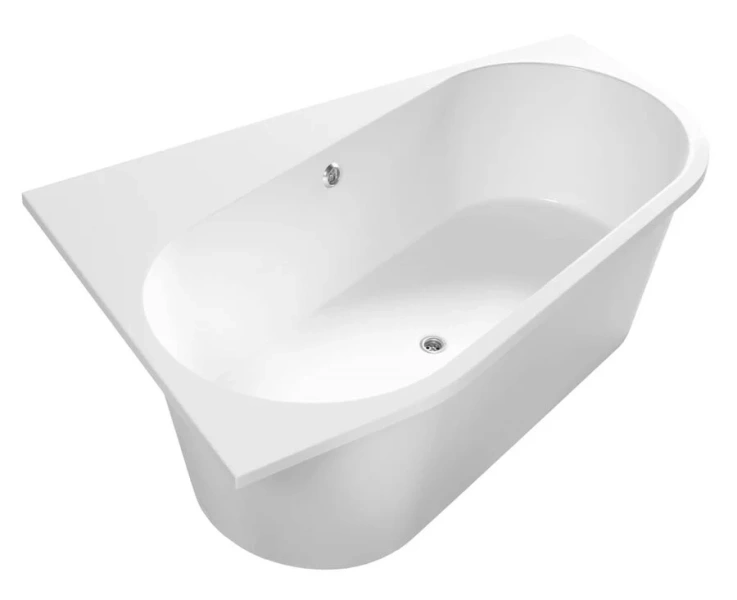 Ванна из искусственного камня Belux Лондон ВЛН L/R, 4810924269553/4810924270702, 170 x 110 см, белый, левая/правая, угловые, приставные, встраиваемые - фото 6
