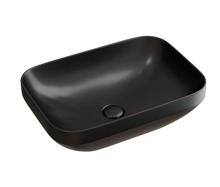 Раковина Ceramica Nova Element 50 см черная матовая - фото 1