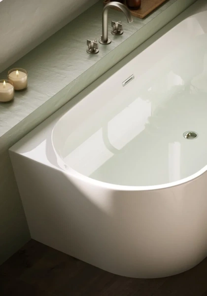 Ванна акриловая Ceramica Nova Veneto 170x80 см правая, без гидромассажа, большие - фото 6