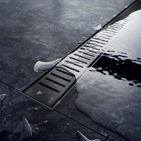 Душевой лоток Alcaplast APZ 65 см черный матовый - фото 1