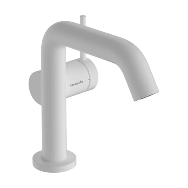 Смеситель для раковины Hansgrohe Tecturis S матовый белый - фото 1