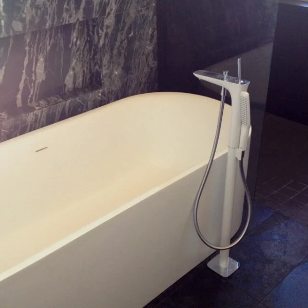 Смеситель для ванны напольный Hansgrohe PuraVida 15473 - фото 4