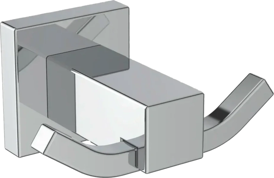 Крючок для ванной Ideal Standard Iom Square двойной, хром - фото 1
