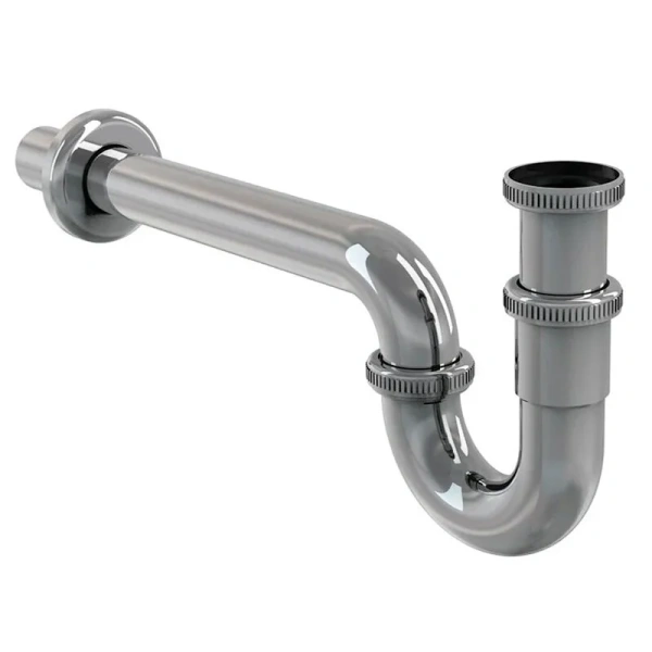 Сифон для раковины Alcaplast с накидной гайкой - фото 1