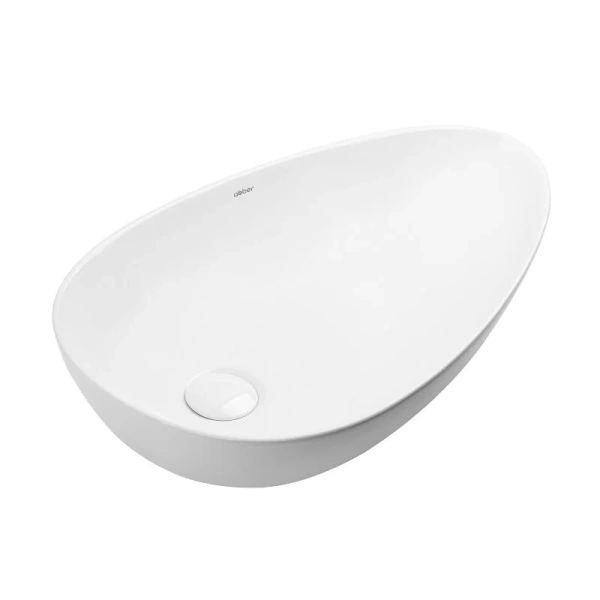 Раковина Abber Bequem 60 см белая - фото 4