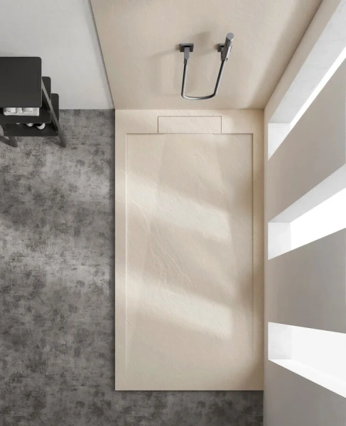 Душевой поддон Vincea 120х90 см бежевый - фото 3