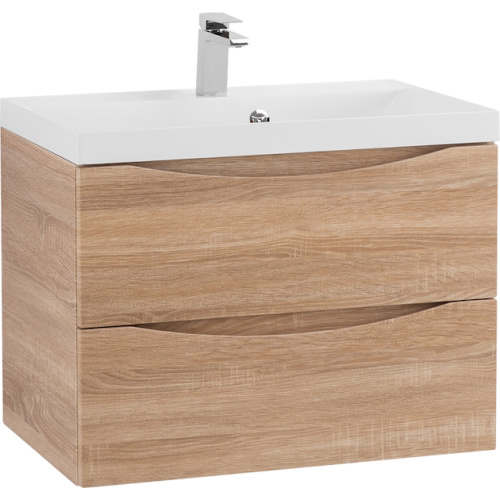 Тумба под раковину подвесная BelBagno Marino 60 см rovere bianco - фото 10