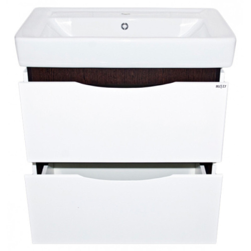 Тумба для раковины, цвет белый/чёрный, Misty Венера, недорогo - фото 3