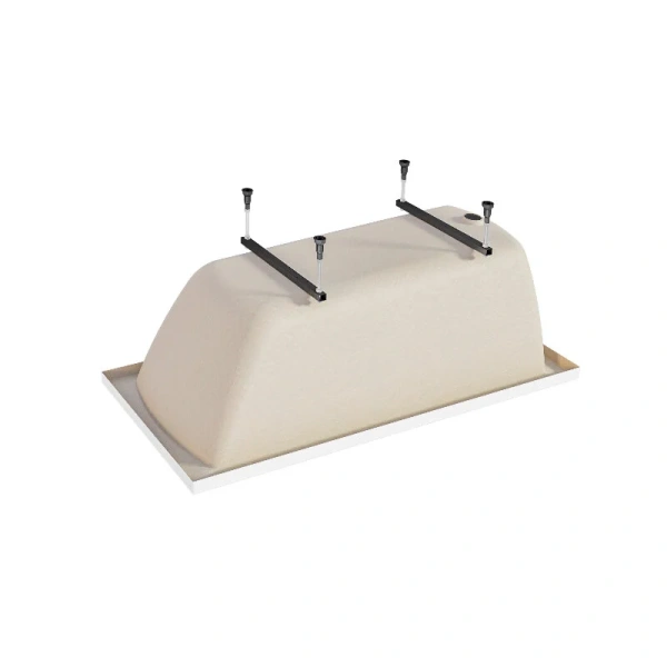 Ванна акриловая 1MarKa Modern 01мод1270кс1, 120 x 70 см, цвет белый, прямоугольные - фото 5