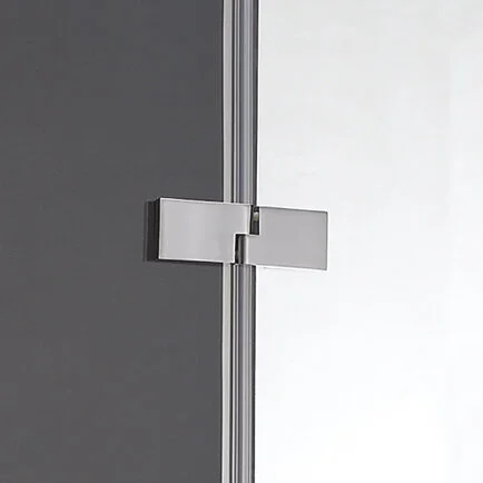 Душевой уголок Cezares Bergamo 100х100 см стекло прозрачное петли справа - фото 3