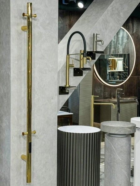 Полотенцесушитель электрический Boheme Uno 12x150 см бронза - фото 3