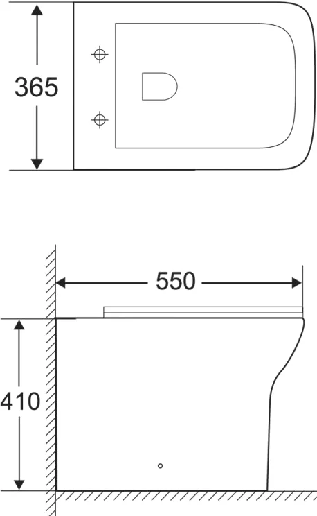 Унитаз напольный BelBagno Romano безободковый, приставные, встраиваемые - фото 2