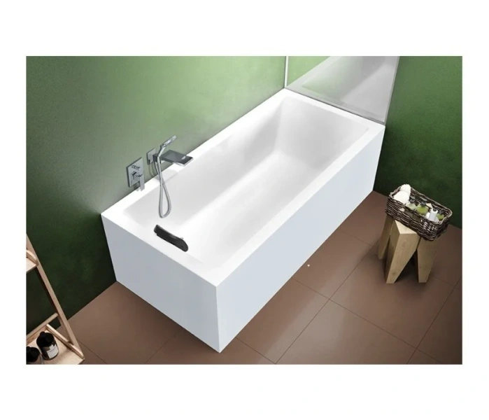 Акриловая ванна Riho Rething Cubic Plug & Play, B106012005, 180 x 80 см, левая, цвет белый, прямоугольные - фото 5