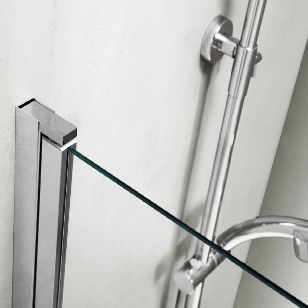 Шторка для ванны Акватек 80x150 см профиль хром - фото 3