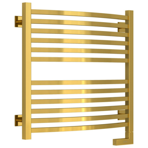Полотенцесушитель электрический Сунержа Аркус 2.0 60х60 см золото, тэн правый - фото 14