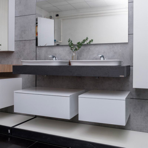 Мебель для ванной Velvex Unit со столешницей 140 см - фото 1