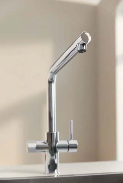 Смеситель для питьевой воды Grohe Blue Pure хром, с поворотным изливом, с длинным изливом - фото 7