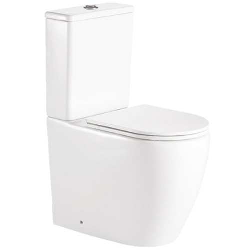 Унитаз компакт Belbagno Etna BB2157CPR безободковый - фото 1