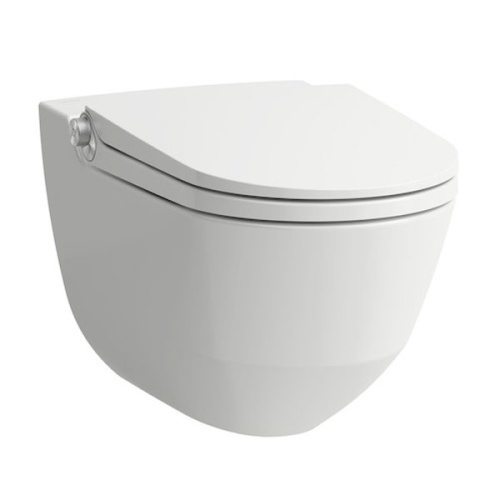 Унитаз подвесной Laufen Cleanet Riva белый матовый - фото 1