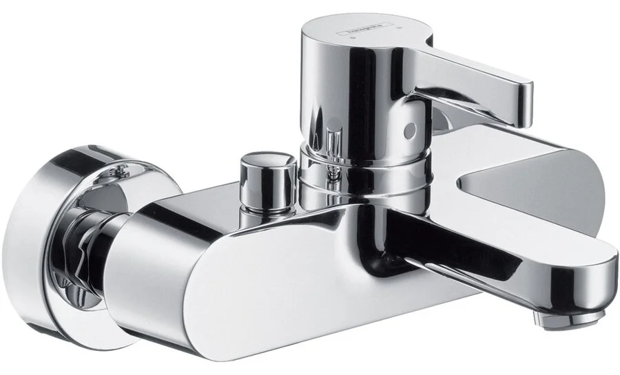 Смеситель для ванны Hansgrohe Metris S фиксированный излив - фото 1