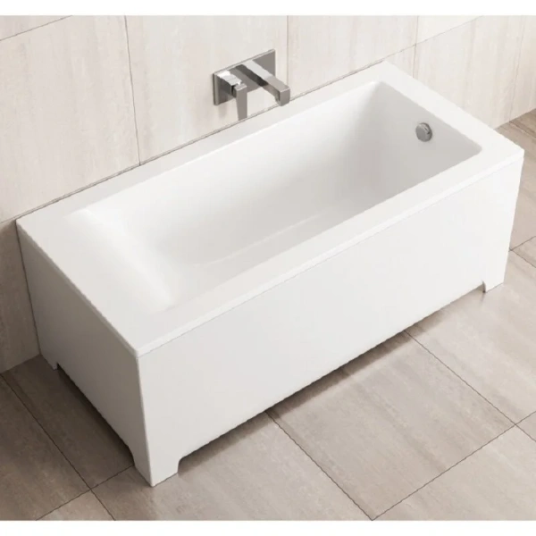 Ванна из литьевого мрамора Delice Diapason 180x70 см белая, современныe, hi-tech - фото 3