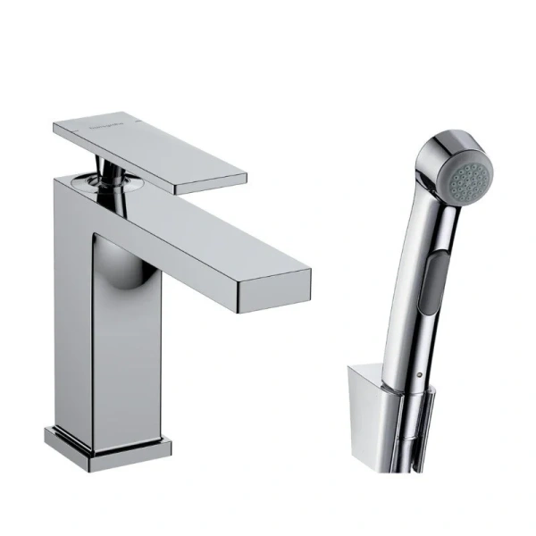 Смеситель для раковины Hansgrohe Tecturis E хром - фото 1