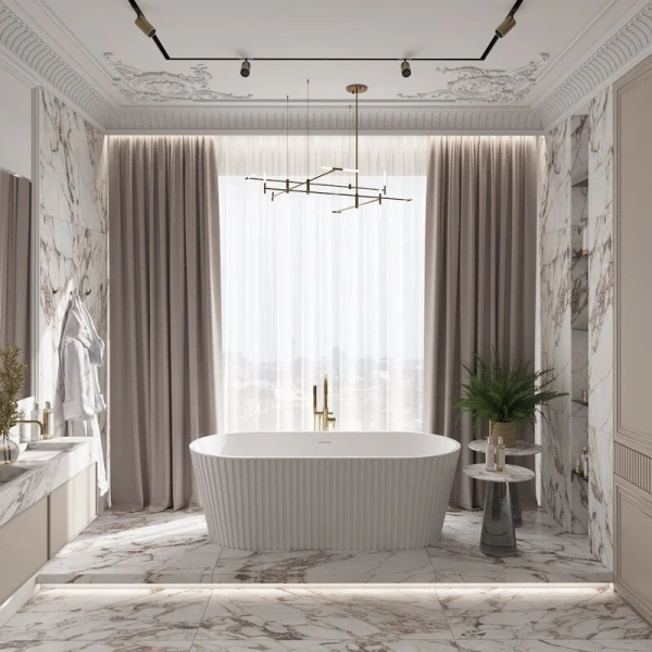 Ванна акриловая Corpa Nera Bonini CN130111, 170 х 80 см, белый матовый, белые - фото 8