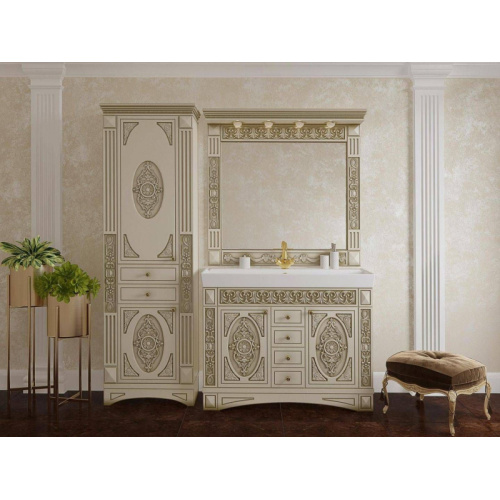 Шкаф-пенал, петли слева, Misty Беатрис index_1 - фото 3