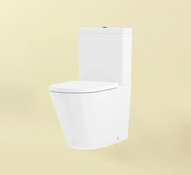 Унитаз компакт Lavinia Boho Biore безободковый, с вертикальным выпуском в пол, с горизонтальным, прямым выпуском, с прямым выпуском - фото 7