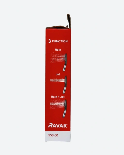 Душевая лейка хром Ravak Air 958.00 , современные, hi-tech - фото 4