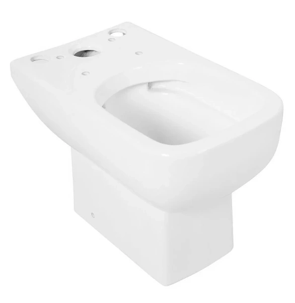 Чаша унитаза-компакт BelBagno Aurora 605x365 см белая, современные, hi-tech, прямоугольные - фото 3