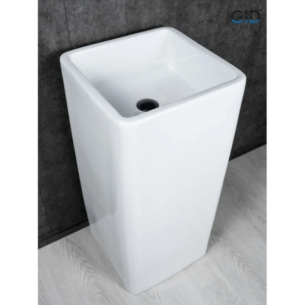 Раковина напольная GID Autonomo Nb149 41 см белая - фото 4