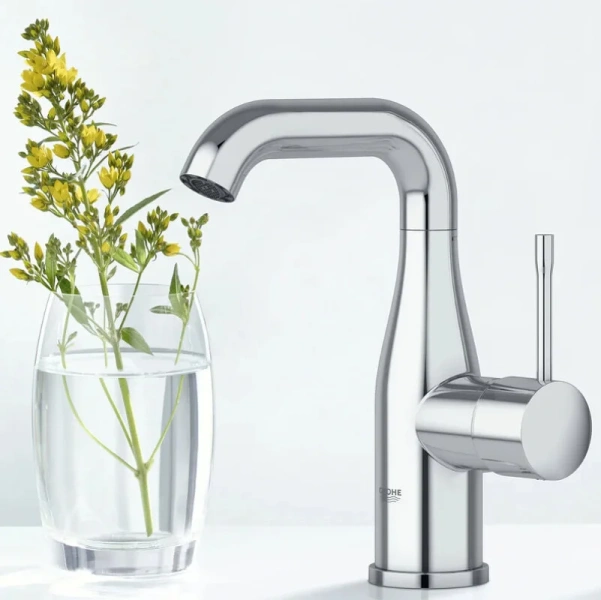 Смеситель для раковины хром Grohe Essence 23462001, с поворотным изливом - фото 7