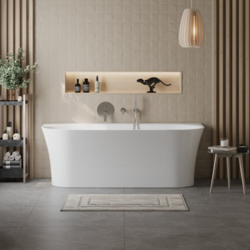 Ванна акриловая BelBagno 170x75 см пристенная - фото 3