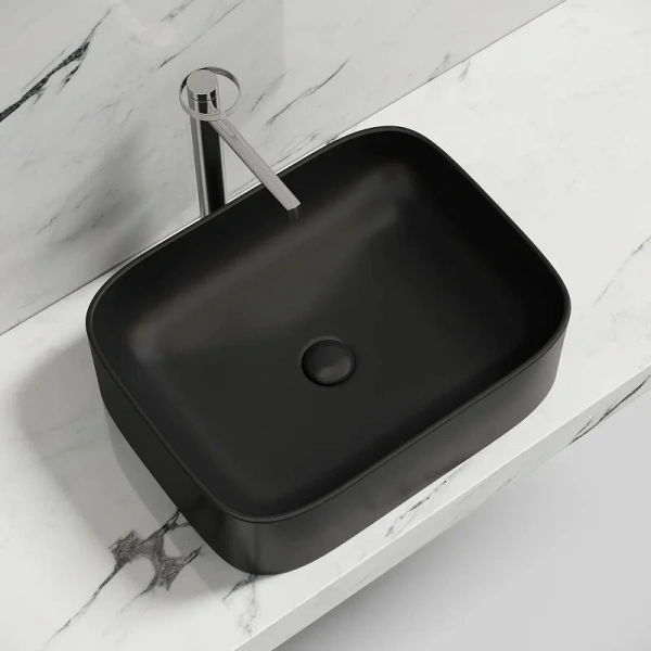 Раковина Ceramica Nova Element 50 см черная матовая - фото 3