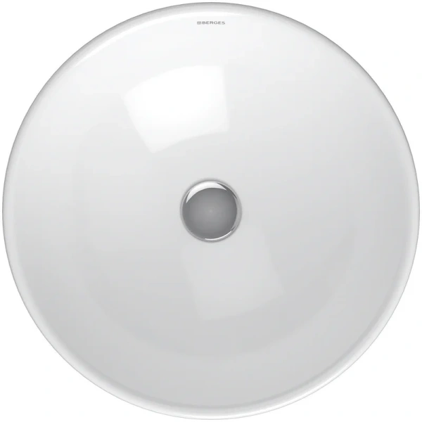 Раковина BERGES Mascon 45 см белая, в форме чаши, круглой формы - фото 5