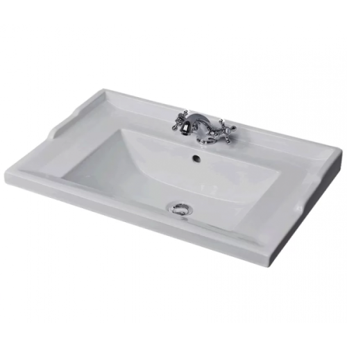 Тумба с раковиной  напольная Caprigo Albion Concept 82 см с двумя ящиками