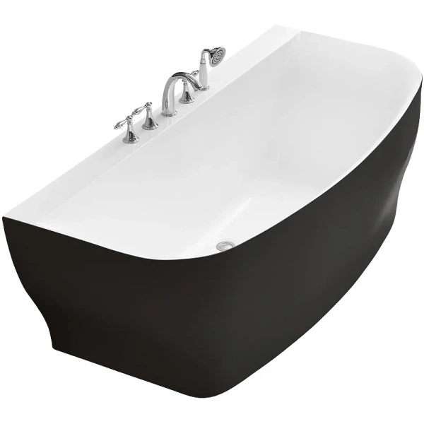 Ванна акриловая BelBagno 165х78 см без перелива - фото 2
