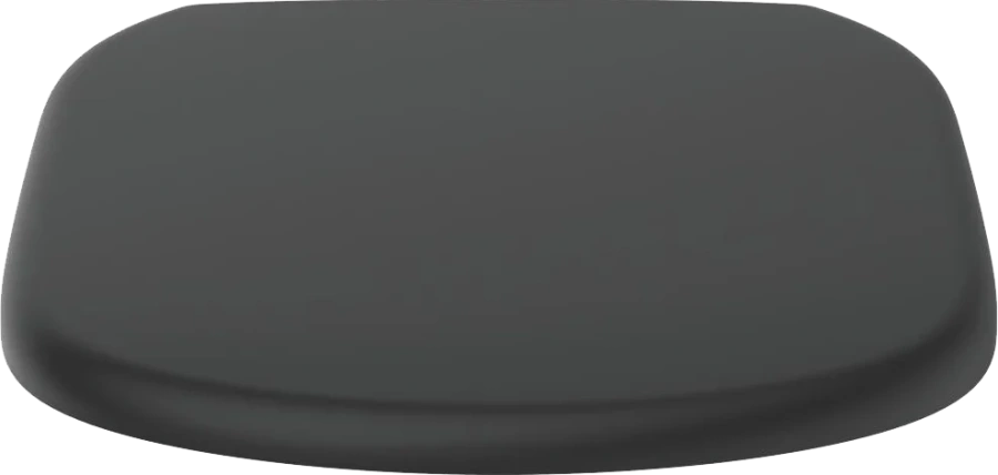 Крышка-сидение с микролифтом Ideal Standard Tesi черная быстросъемная - фото 1