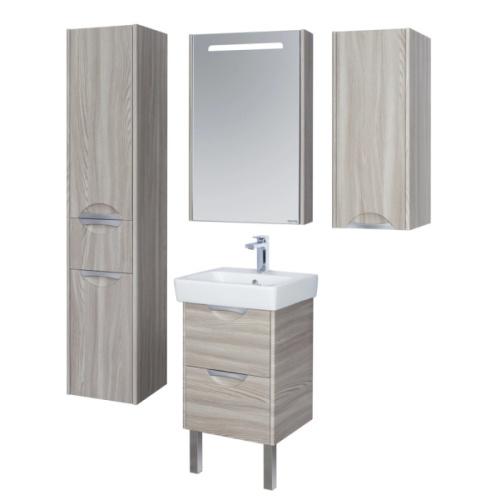 Тумба под раковину подвесная Акватон Сильва 50 см дуб фьорд, 50 см - фото 6