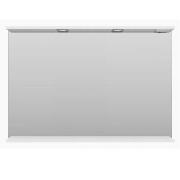 Зеркало с подсветкой Misty Енисей 105 см белое - фото 1