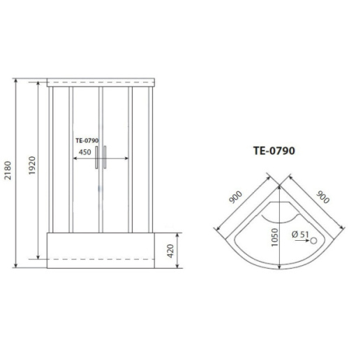 Схема, с раздвижными дверьми - фото 6