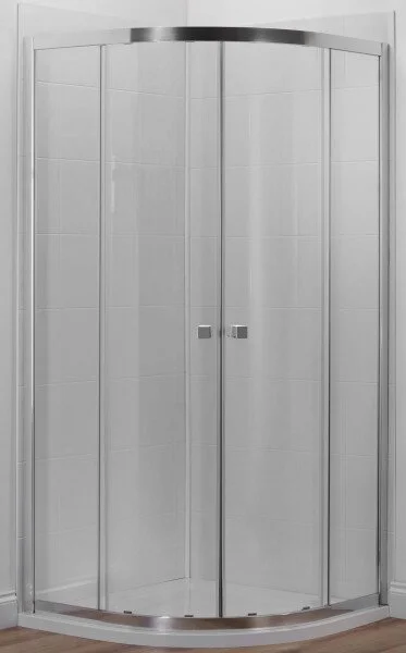 Душевой уголок Jacob Delafon Serenity 80х80 см полукруглый, профиль хром - фото 1