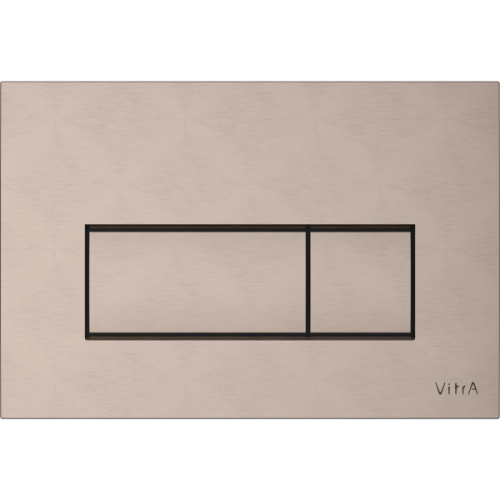 Клавиша смыва Root Square хром - фото 3