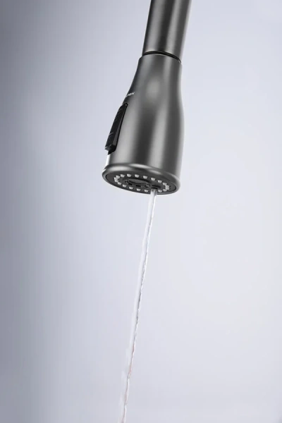 Смеситель для кухни Paulmark Lange вороненая сталь, другие - фото 4